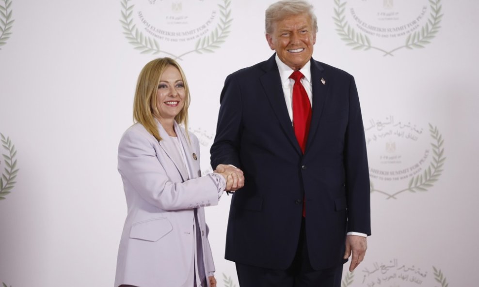 Trump je dijelio komplimente talijanskoj premijerki