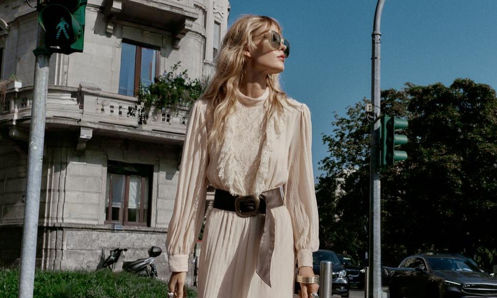 Zara romantična boho haljina