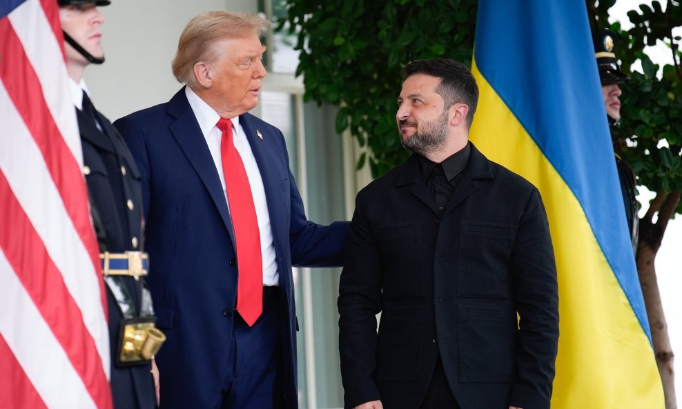 Donald Trump i Volodimir Zelenski