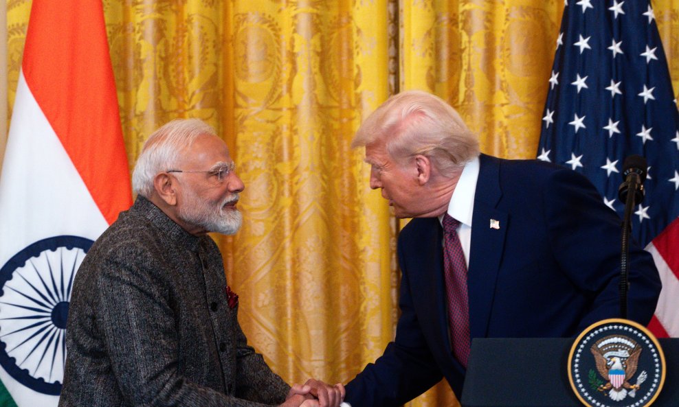 Narendra Modi i Donald Trump