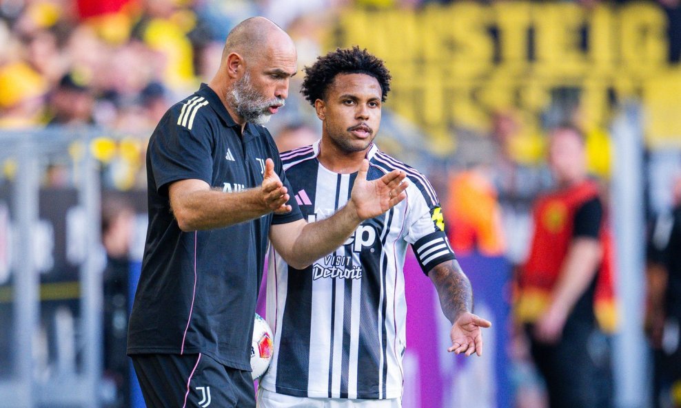 Igor Tudor i Weston McKennie