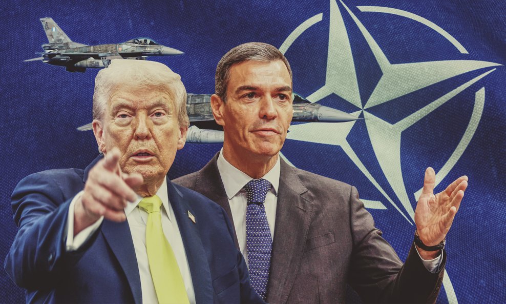 Donald Trump i Pedro Sanchez