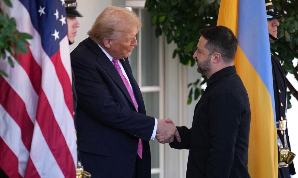 Donald Trump i Volodimir Zelenski
