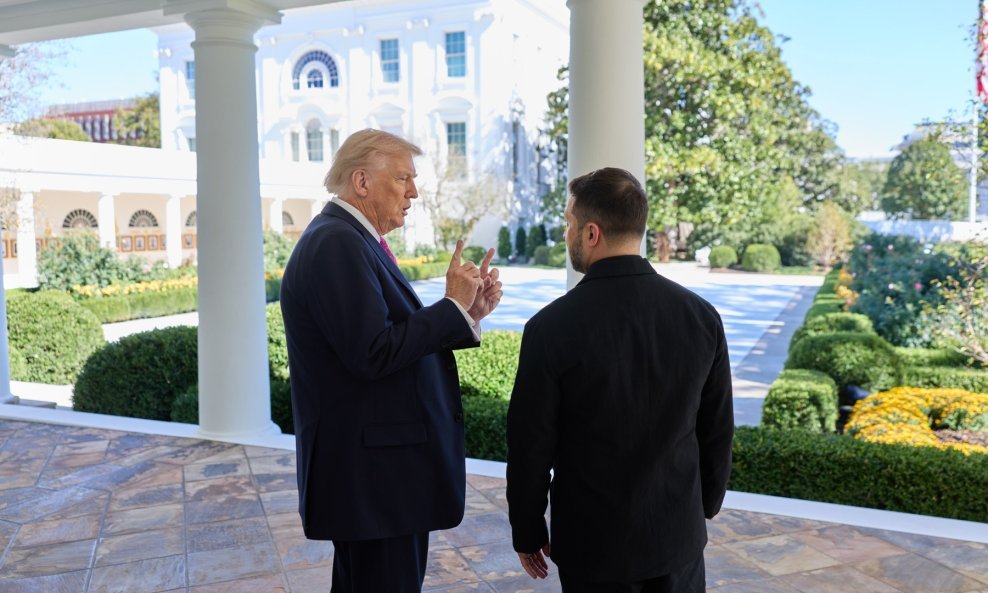 Donald Trump i Volodimir Zelenski
