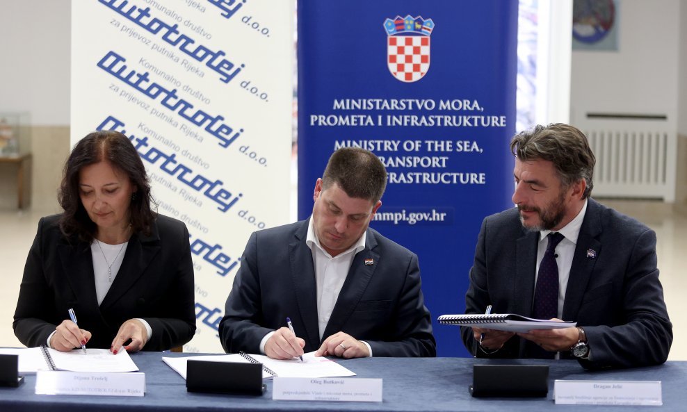 Oleg Butković, Dragan Jelić i Dijana Trošelj