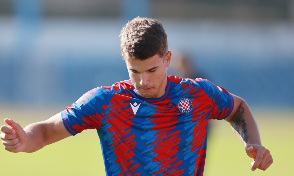 Luka Vušković u Hajduku