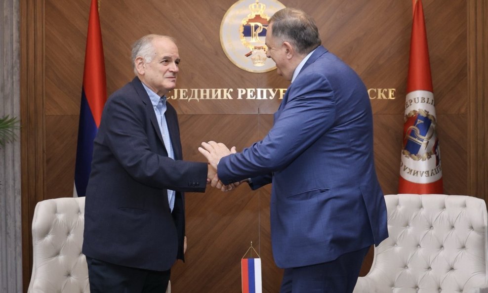 Iddo Netanyahu i Milorad Dodik