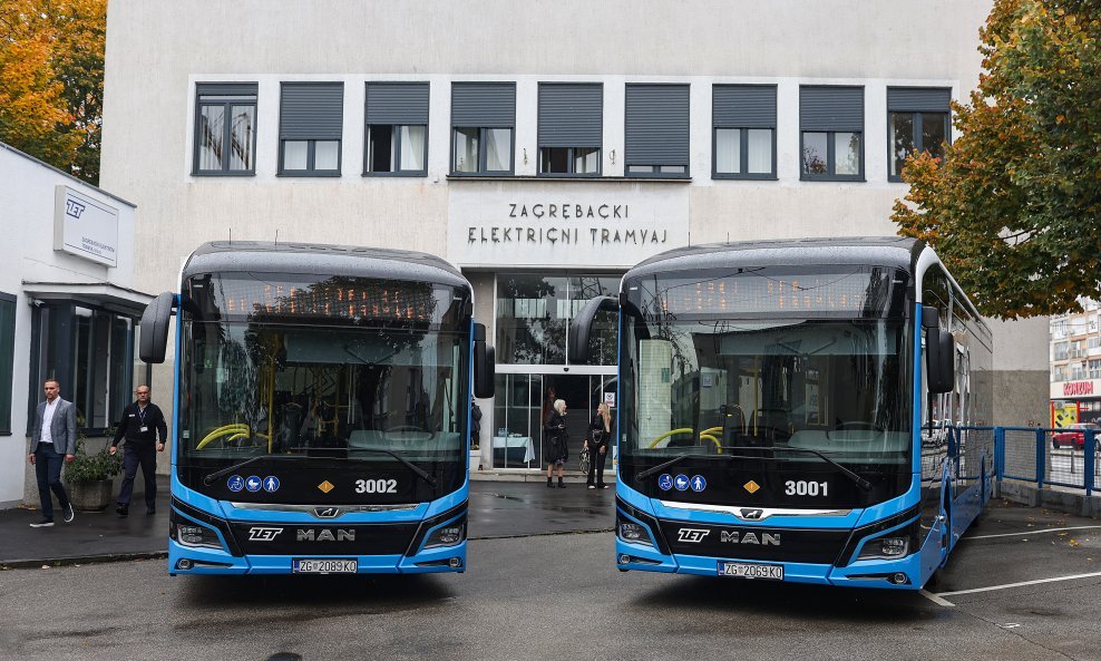 Grad Zagreb predstavio električne autobuse
