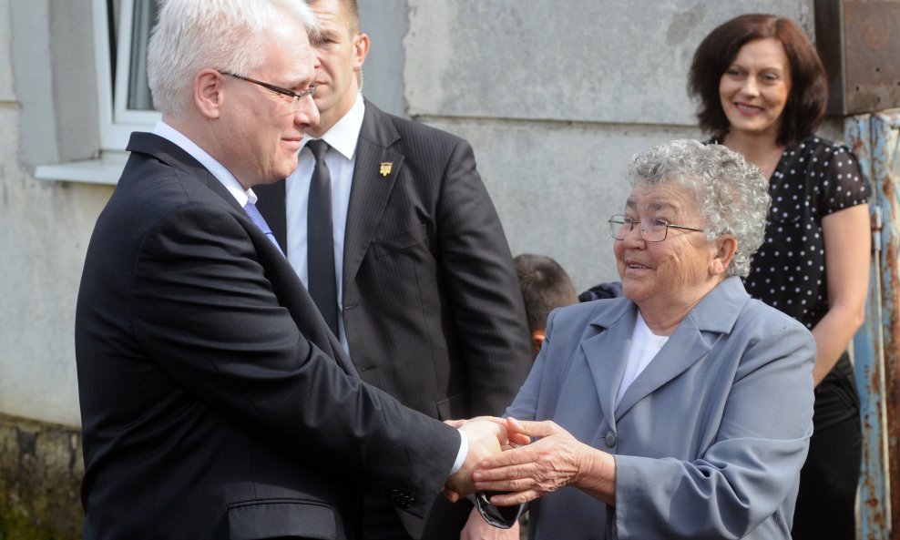 Ivo Josipović i Ruža Lucić