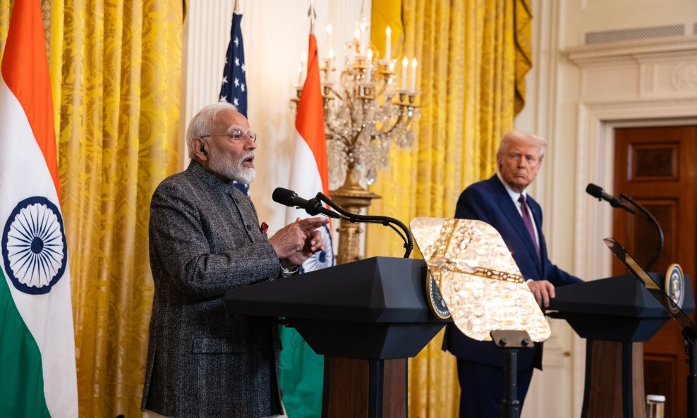 Narendra Modi i Donald Trump
