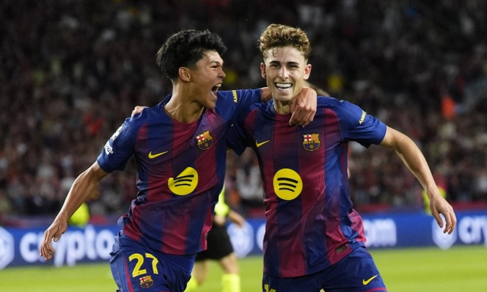 Pedro Fernandez i Fermin Lopez FC Barcelona