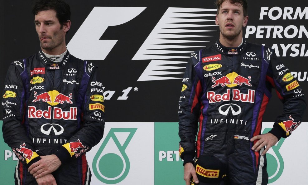 Sebastian Vettel i Mark Webber