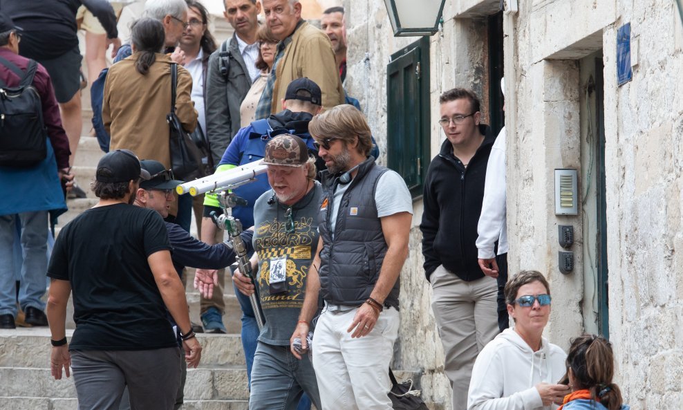 Jonas Pete na setu u Dubrovniku
