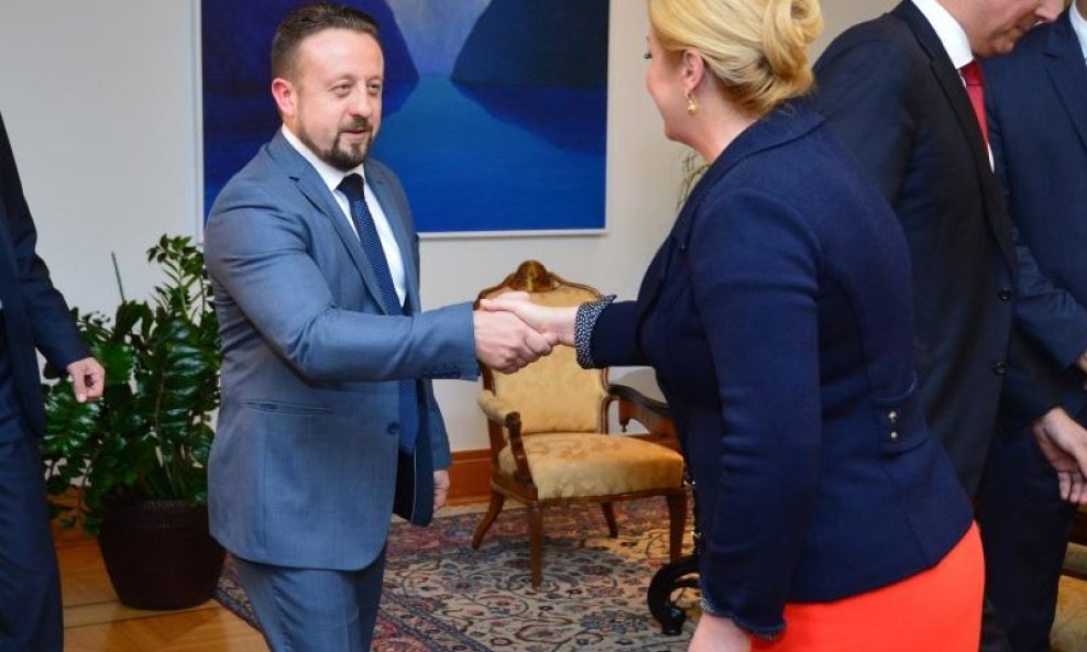 Kolinda Grabar Kitarović i Ivan Tepeš