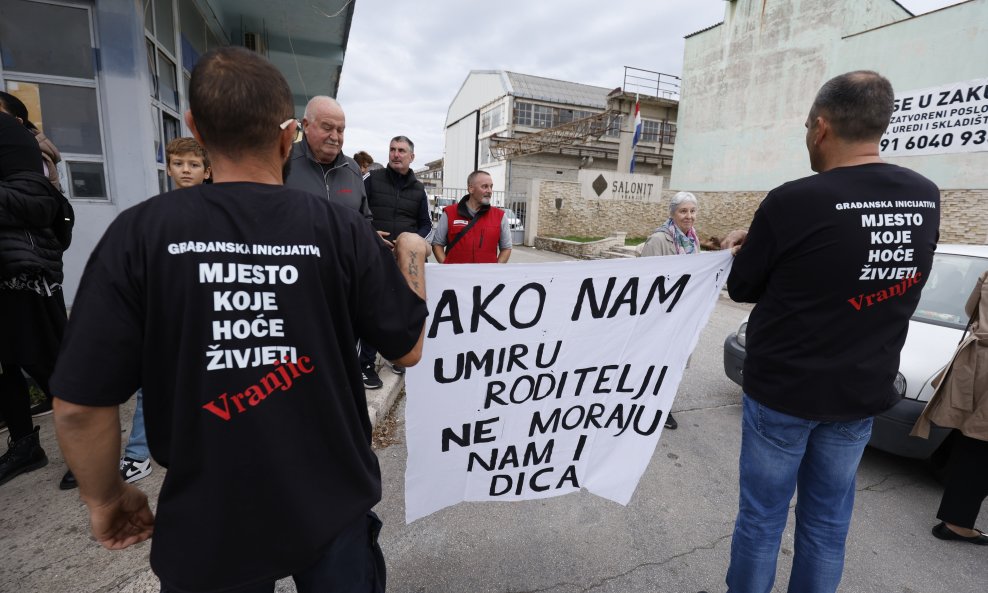 Prosvjed u Vranjicu