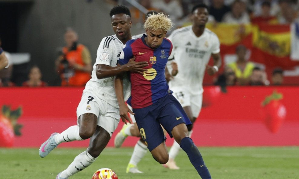 Vinicius Junior Real Madrid i Lamine Yamal Barcelona