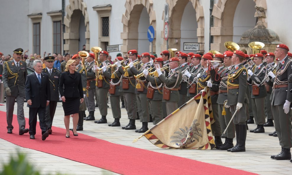 Kolinda Grabar Kitarović u Austriji