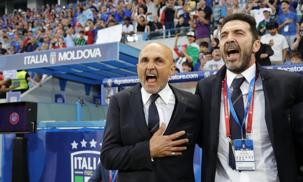 Luciano Spalletti i Ginaluigi Buffon