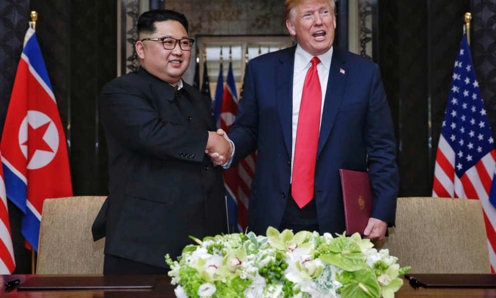 Donald Trump i Kim Jong-un