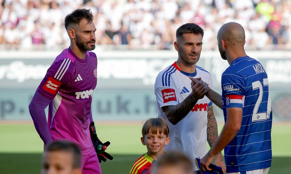 Slijeva Ivica Ivušić i Marko Livaja