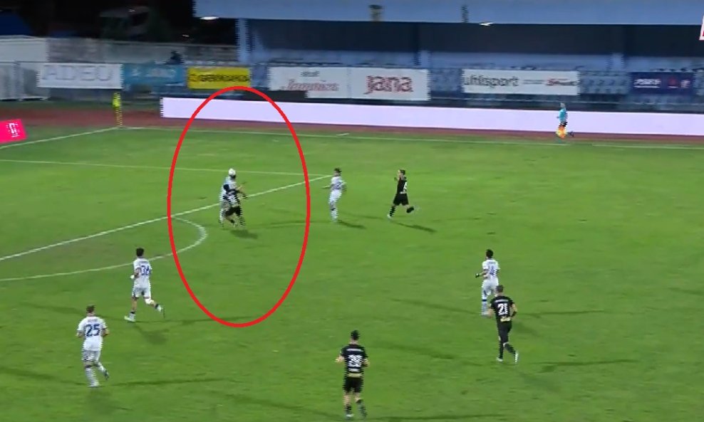 Faul nad Galešićem