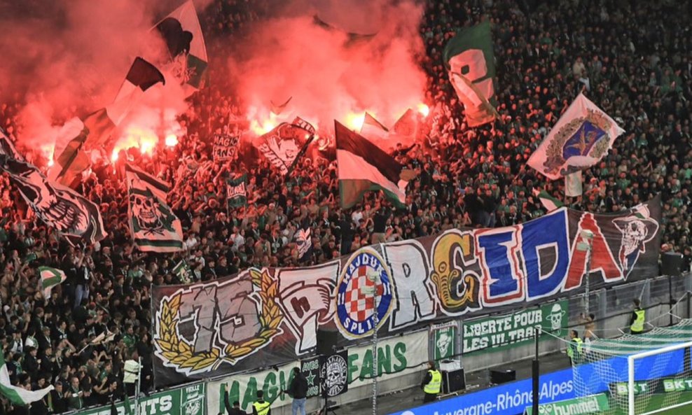 Saint Etienne navijači Torcida