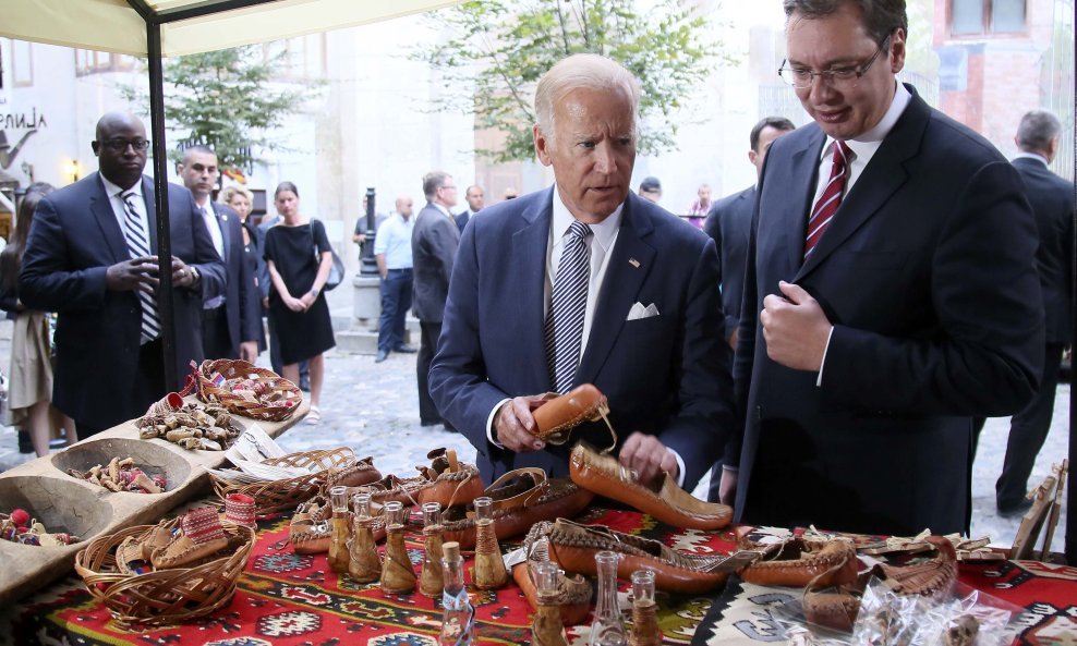 Joe Biden Aleksandar Vučić