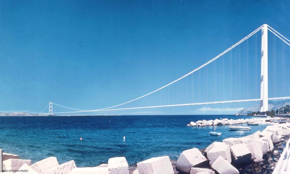 Simulacija mosta do Sicilije