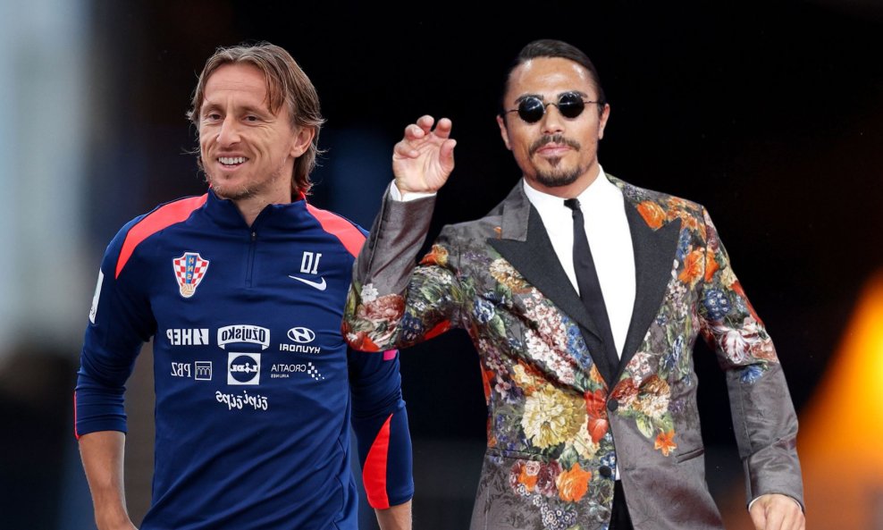 Luka Modrić i Nusret Gokce