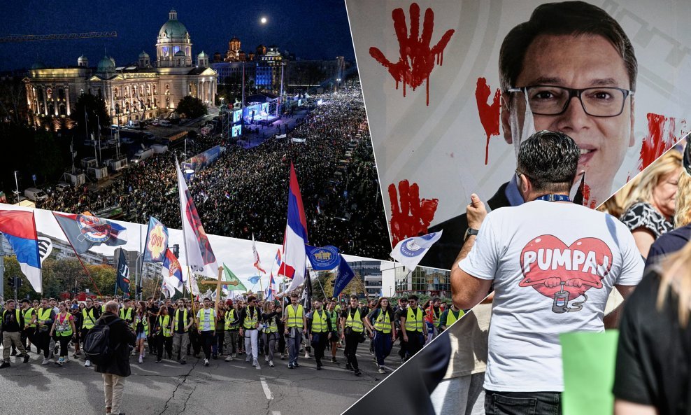 Godinu dana od pada nadstrešnice i početka građanskog bunta u Srbiji