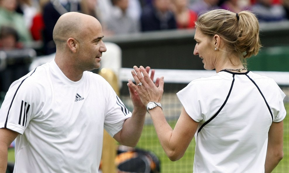 Andre Agassi i Steffi Graf