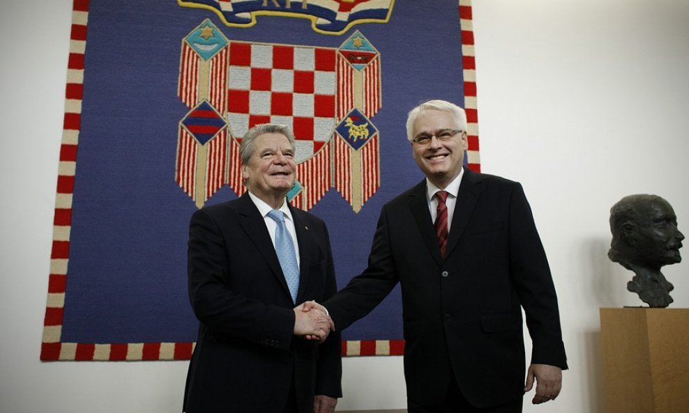 Joachim Gauck i Ivo Josipović