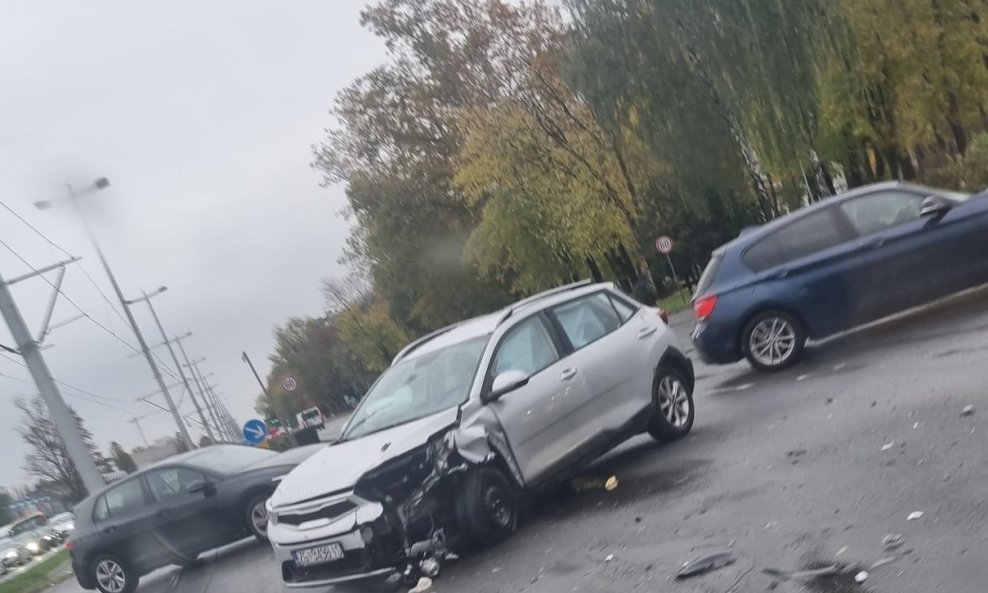 Prometna nesreća u Zagrebu