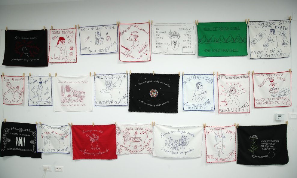 Jedna od ranijih izložbi u sklopu Dana srpske kulture u Zagrebu 2021. godine