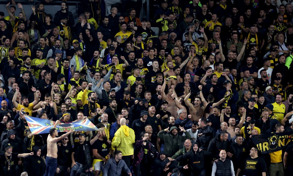 Navijači AEK-a (arhiva)