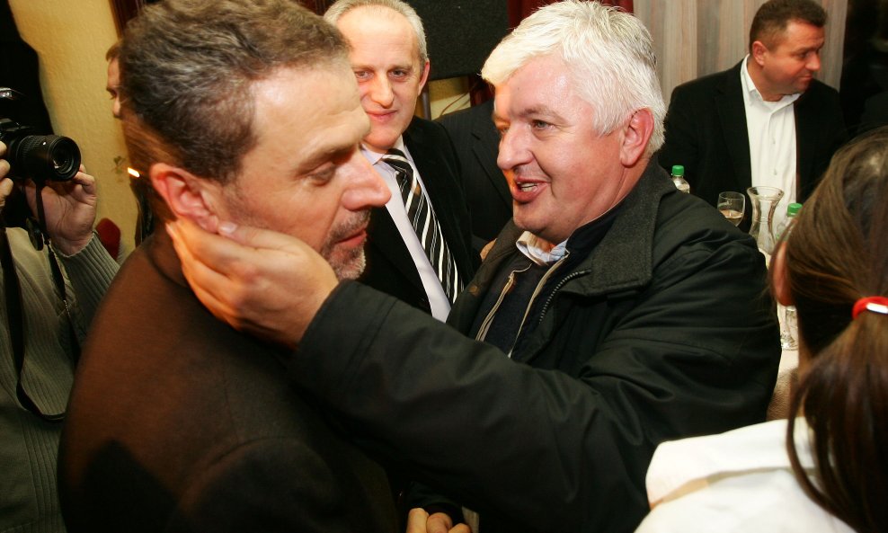 Zvonimir Šostar i Milan Bandić