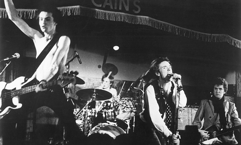 Sex Pistols 1977. godine: Sid Vicious, Paul Cook, Johnny Rotten i Steve Jones