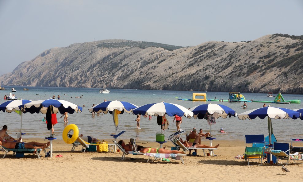 Rajska plaža na Rabu