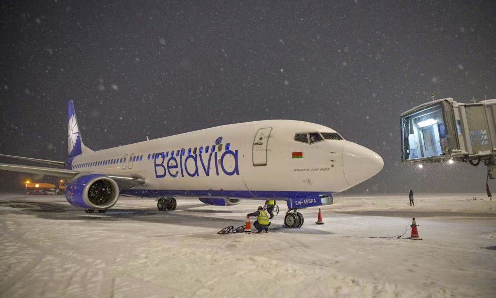 Avion bjeloruske zračne kompanije Belavia