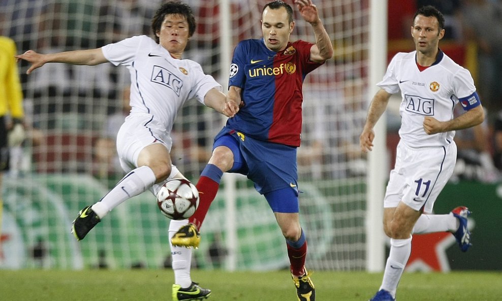 Andres Iniesta i Ryan Giggs