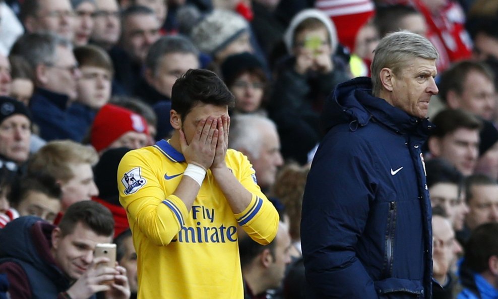 Mesut Özil i Arsene Wenger