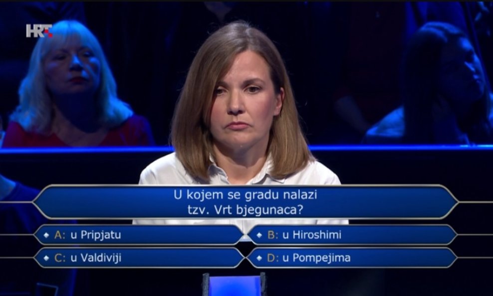 'Tko želi biti milijunaš?' (Marina Grgić Eldić)