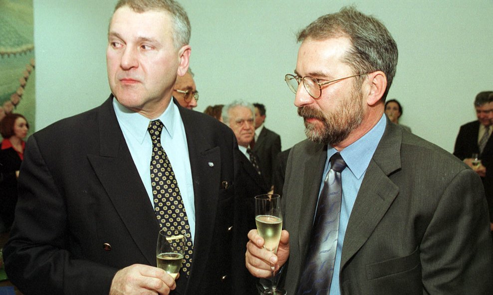 Radovan Ortynski i Mladen Bajić