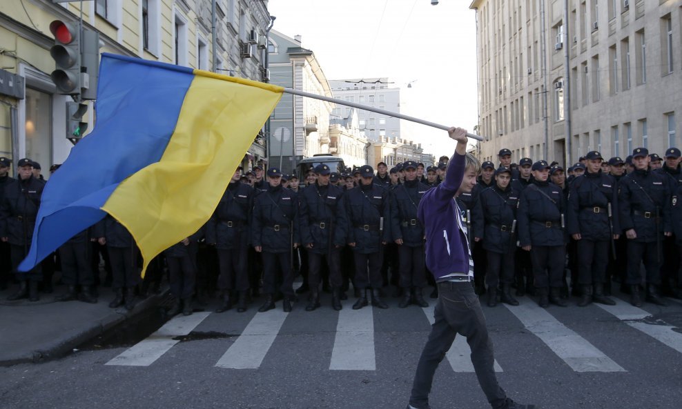 Ukrajina zastava ukrajinska zastava