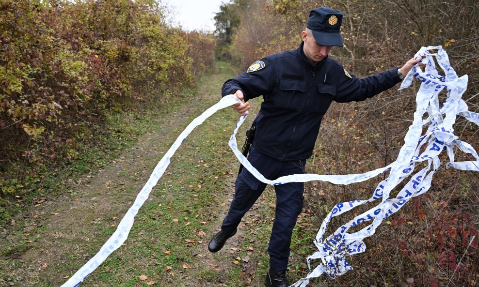 Policijski očevid u Velikoj Gorici