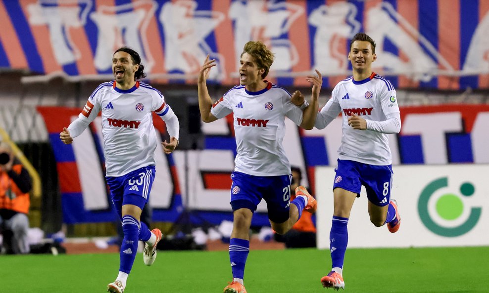 Slavlje igrača Hajduka