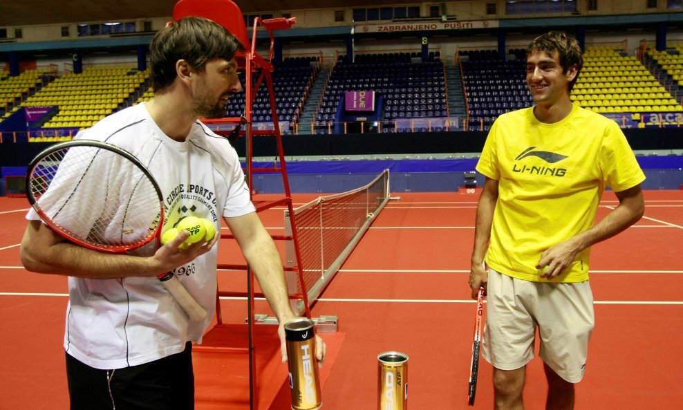 Goran Ivanišević i Marin Čilić (ATP Zagreb)