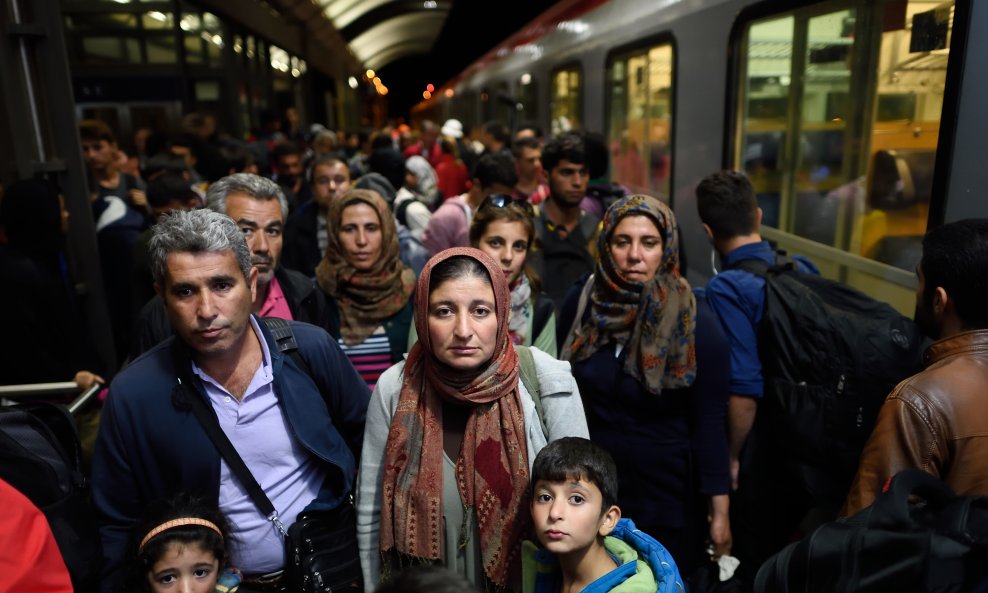 Ilustracija - migranti