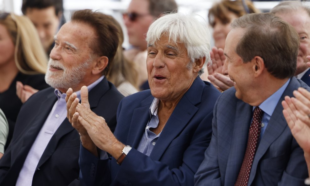 Arnold Schwarzenegger, Jay Leno i Chris Wallace