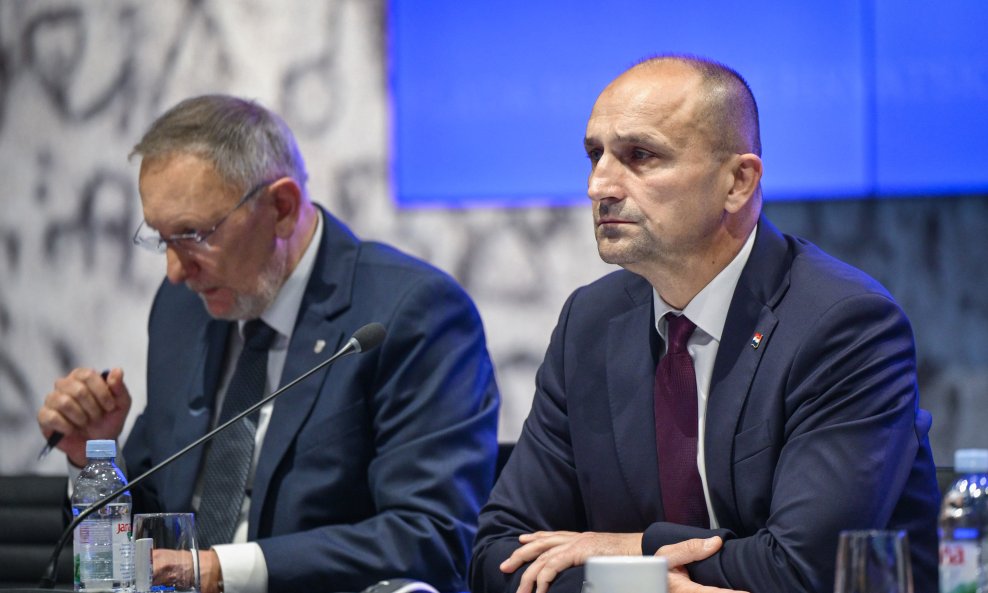 Davor Božinović i Ivan Anušić